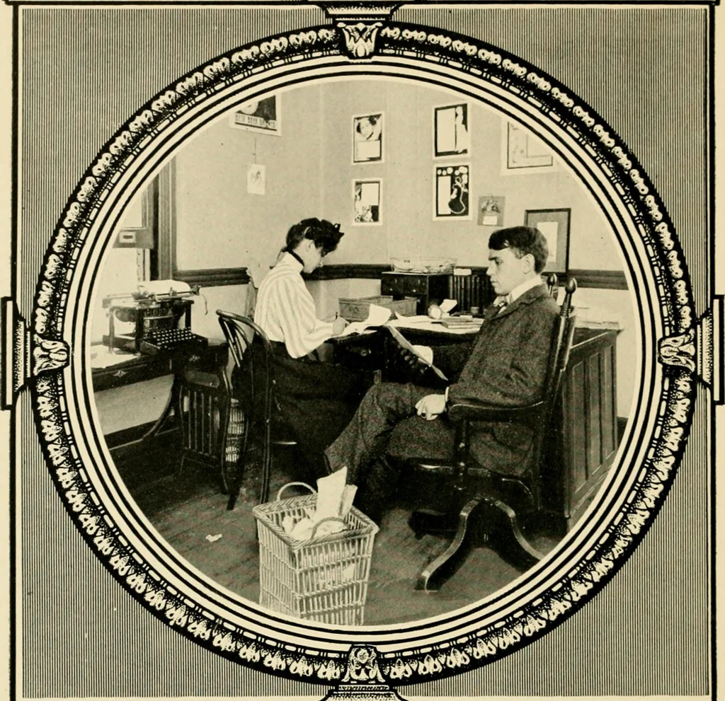 An illustration from Good advertising : and where it is made, 1905, leaf 44