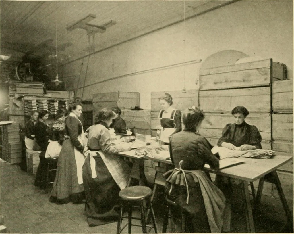 An illustration from Good advertising : and where it is made, 1905, leaf 52