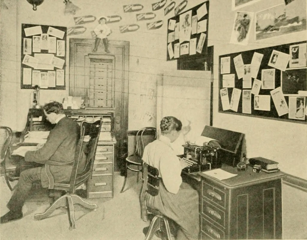 An illustration from Good advertising : and where it is made, 1905, leaf 56