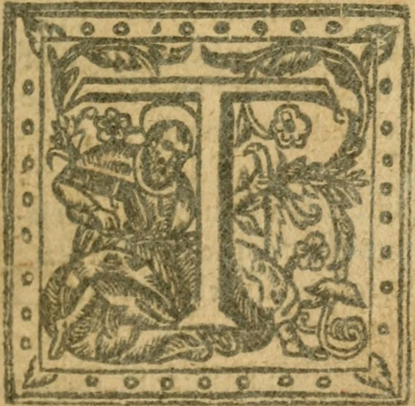 An illustration from Good newes from New-England : or, A true relation of things very remarkable at the plantation of Plimoth in New-England ... Together with a relation of such religious and civill lawes and customes, as are in practise amongst the Indians ..., 1624, leaf 16