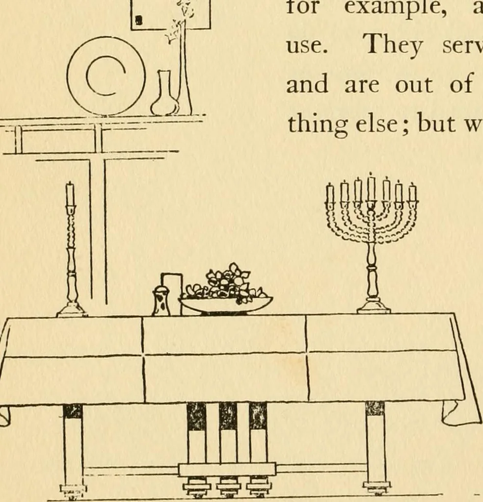 An illustration from Good taste in home furnishing, 1915, leaf 45