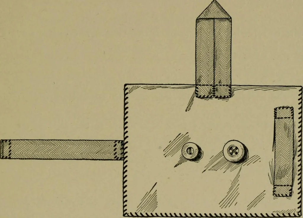 An illustration from Goodwin's course in sewing; practical instruction in needlework for use in schools and at home, 1910, leaf 37