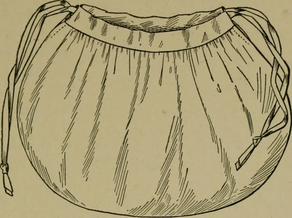 An illustration from Goodwin's course in sewing; practical instruction in needlework for use in schools and at home, 1910, leaf 45