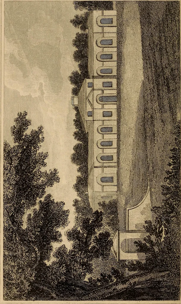 An illustration from Goodwood; its house, park and grounds, with a catalogue raisonné of the pictures in the gallery of His Grace the Duke of Richmond, K.G. To which are added an account of the ancient encampment, tumuli, and British village, on the adjacent downs: and a detailed record of the Goodwood races from their first establishment.., 1839, leaf 172