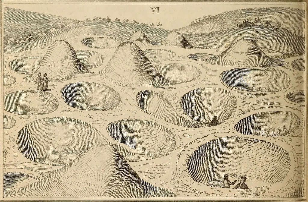 An illustration from Goodwood; its house, park and grounds, with a catalogue raisonné of the pictures in the gallery of His Grace the Duke of Richmond, K.G. To which are added an account of the ancient encampment, tumuli, and British village, on the adjacent downs: and a detailed record of the Goodwood races from their first establishment.., 1839, leaf 186