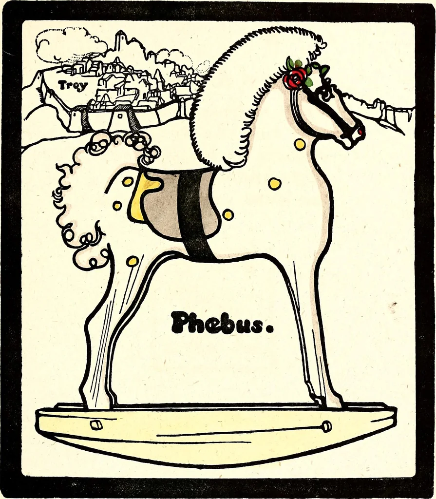 An illustration from Gordon Craig's book of penny toys, 1899, leaf 36