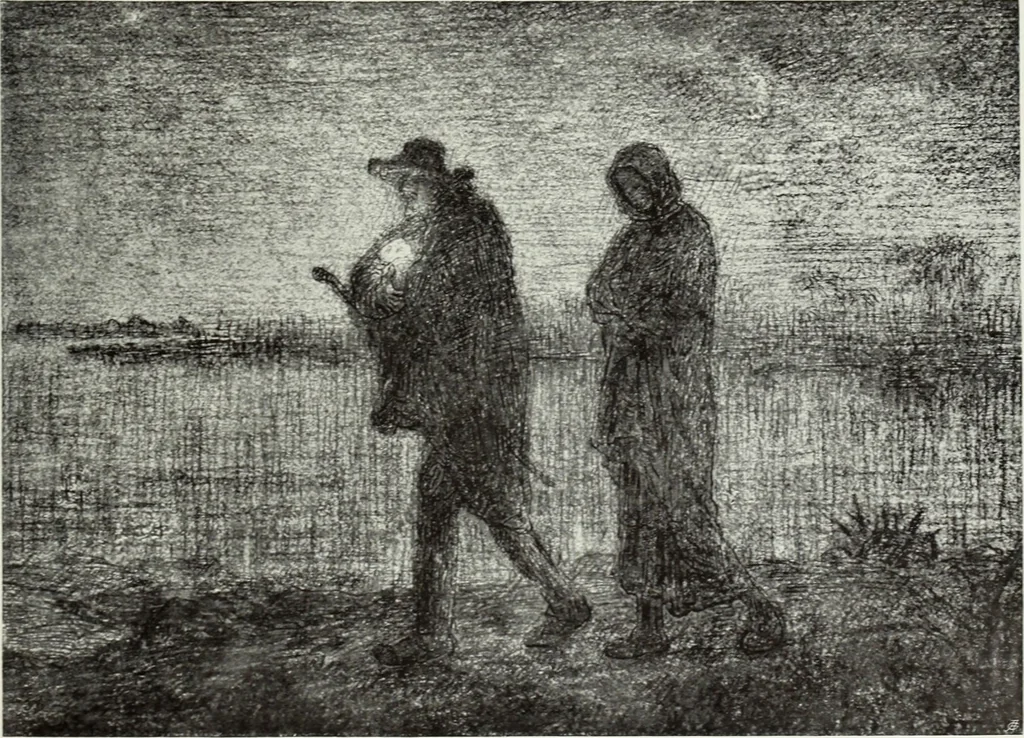 An illustration from The Gospels in art; the life of Christ, by great painters from Fra Angelico to Holman Hunt;, 1904, leaf 100