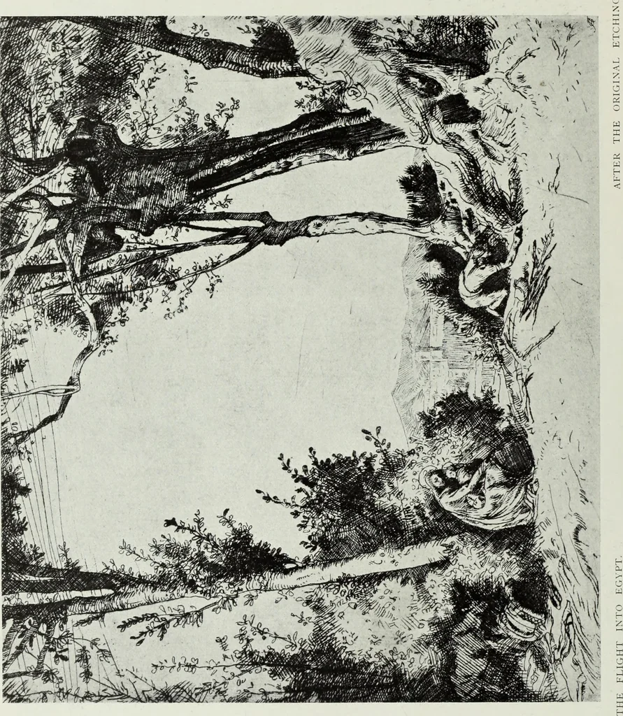 An illustration from The Gospels in art; the life of Christ, by great painters from Fra Angelico to Holman Hunt;, 1904, leaf 101