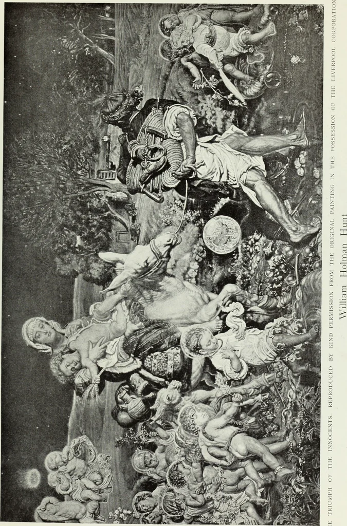 An illustration from The Gospels in art; the life of Christ, by great painters from Fra Angelico to Holman Hunt;, 1904, leaf 102