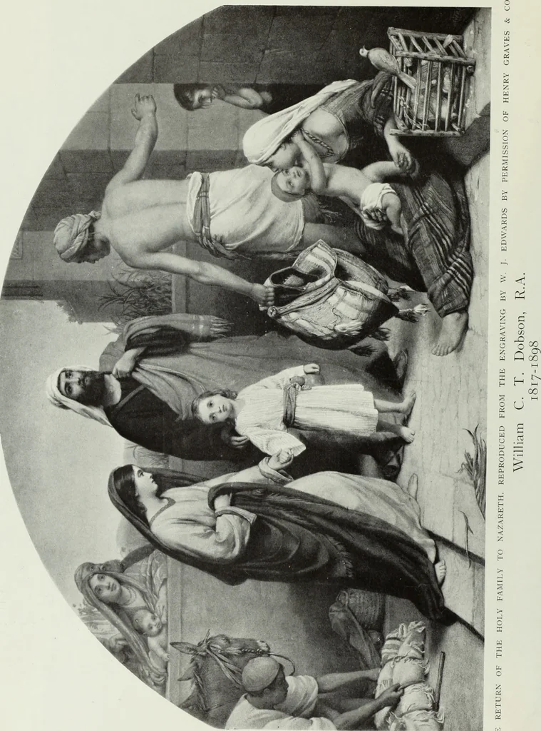 An illustration from The Gospels in art; the life of Christ, by great painters from Fra Angelico to Holman Hunt;, 1904, leaf 103