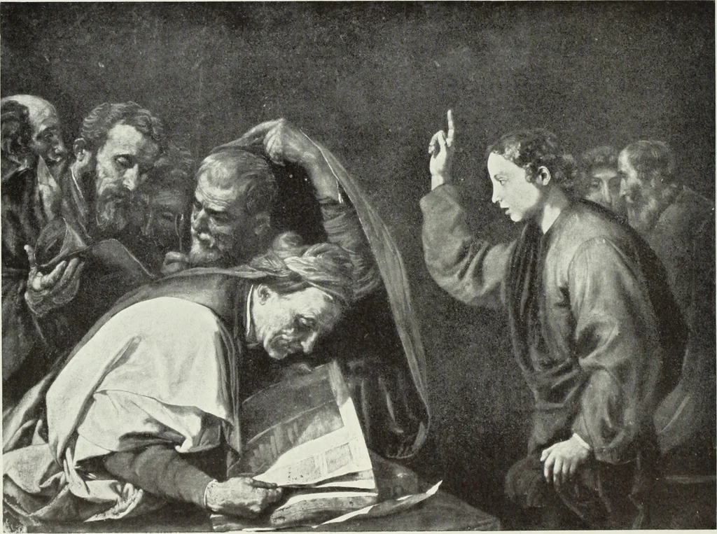 An illustration from The Gospels in art; the life of Christ, by great painters from Fra Angelico to Holman Hunt;, 1904, leaf 109