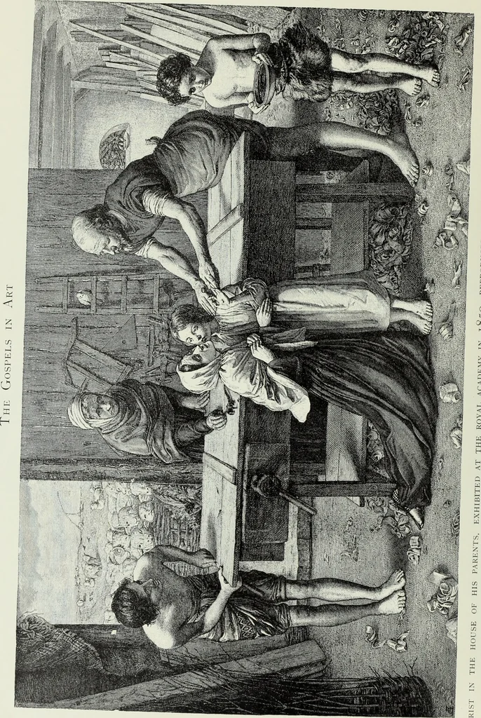 An illustration from The Gospels in art; the life of Christ, by great painters from Fra Angelico to Holman Hunt;, 1904, leaf 111