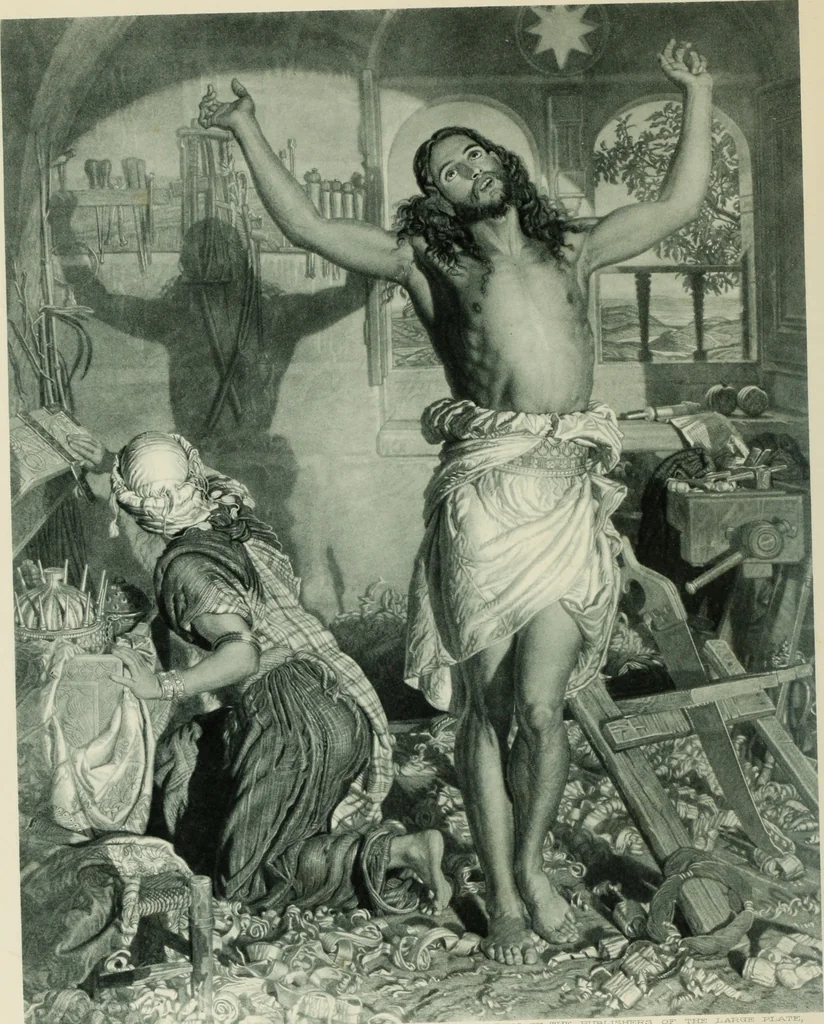 An illustration from The Gospels in art; the life of Christ, by great painters from Fra Angelico to Holman Hunt;, 1904, leaf 113