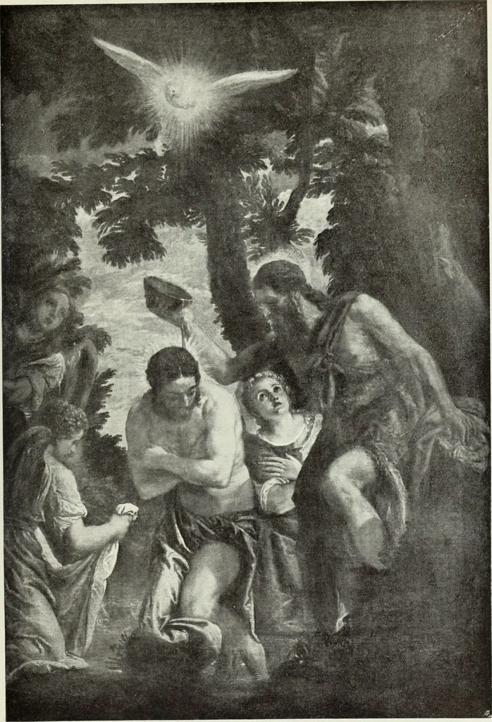 An illustration from The Gospels in art; the life of Christ, by great painters from Fra Angelico to Holman Hunt;, 1904, leaf 128