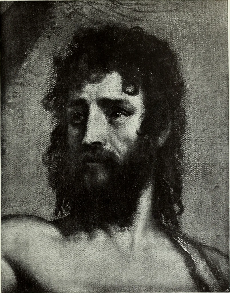 An illustration from The Gospels in art; the life of Christ, by great painters from Fra Angelico to Holman Hunt;, 1904, leaf 130