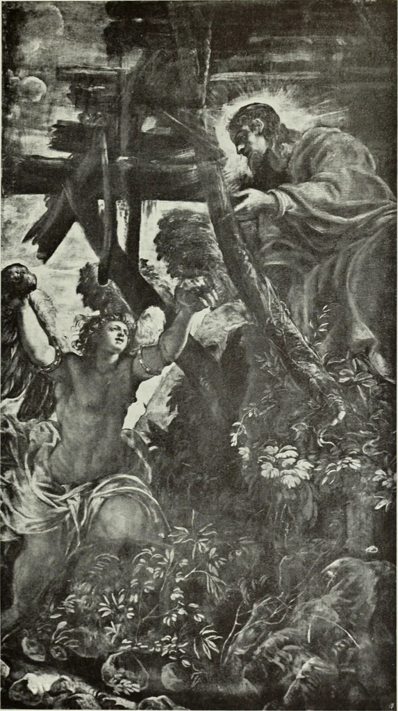 An illustration from The Gospels in art; the life of Christ, by great painters from Fra Angelico to Holman Hunt;, 1904, leaf 132