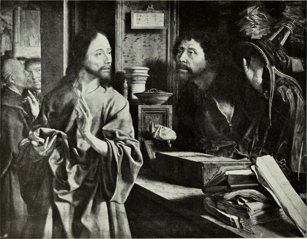 An illustration from The Gospels in art; the life of Christ, by great painters from Fra Angelico to Holman Hunt;, 1904, leaf 133