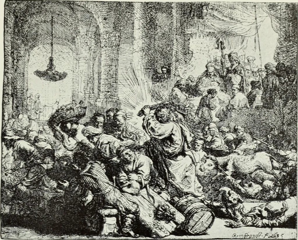 An illustration from The Gospels in art; the life of Christ, by great painters from Fra Angelico to Holman Hunt;, 1904, leaf 138