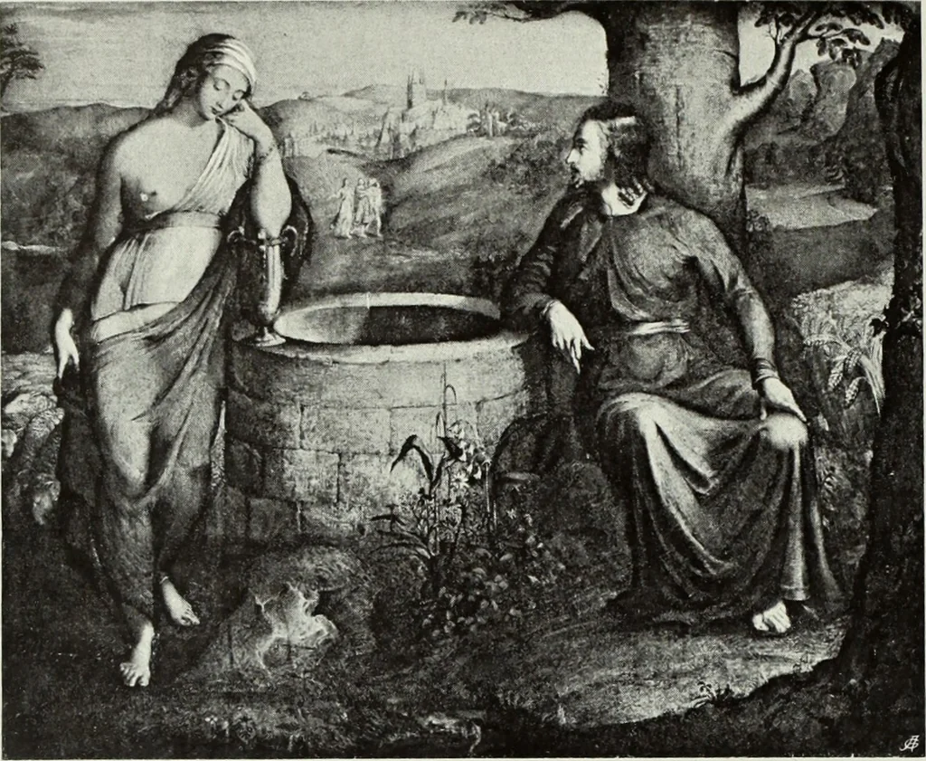 An illustration from The Gospels in art; the life of Christ, by great painters from Fra Angelico to Holman Hunt;, 1904, leaf 139