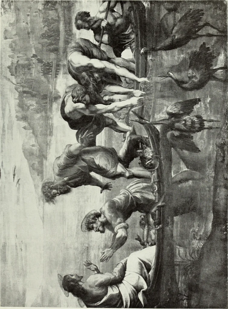 An illustration from The Gospels in art; the life of Christ, by great painters from Fra Angelico to Holman Hunt;, 1904, leaf 146