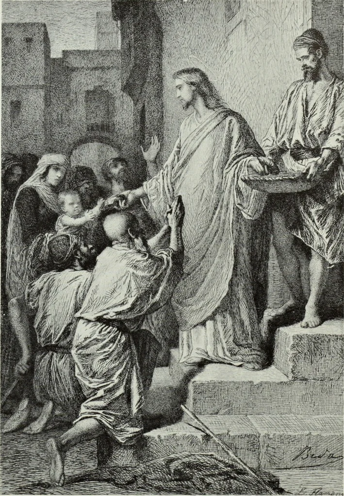 An illustration from The Gospels in art; the life of Christ, by great painters from Fra Angelico to Holman Hunt;, 1904, leaf 147
