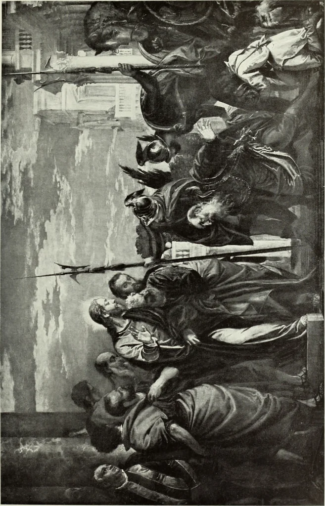 An illustration from The Gospels in art; the life of Christ, by great painters from Fra Angelico to Holman Hunt;, 1904, leaf 148