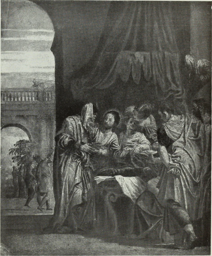 An illustration from The Gospels in art; the life of Christ, by great painters from Fra Angelico to Holman Hunt;, 1904, leaf 149