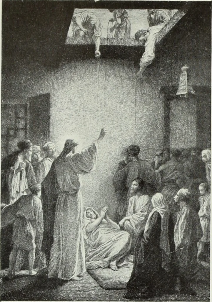 An illustration from The Gospels in art; the life of Christ, by great painters from Fra Angelico to Holman Hunt;, 1904, leaf 151