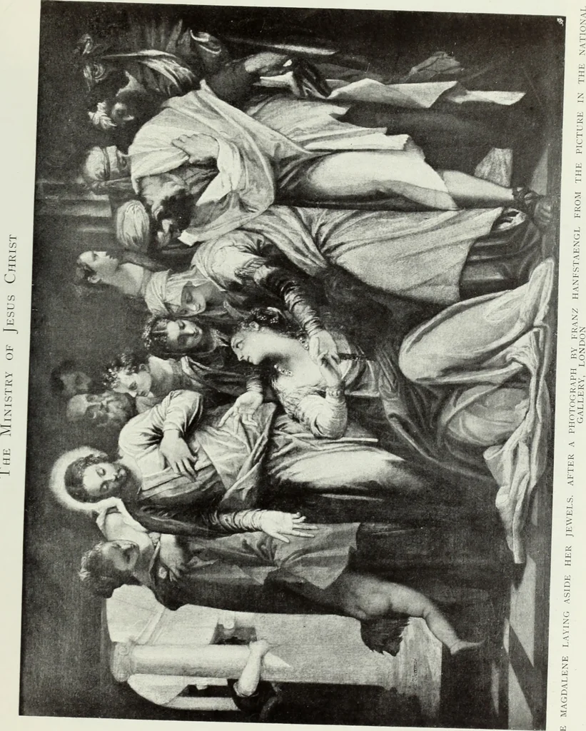 An illustration from The Gospels in art; the life of Christ, by great painters from Fra Angelico to Holman Hunt;, 1904, leaf 154