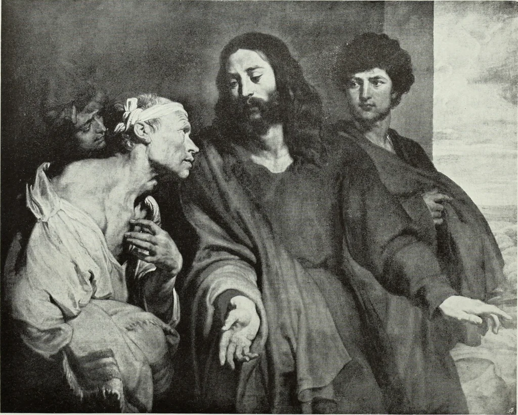 An illustration from The Gospels in art; the life of Christ, by great painters from Fra Angelico to Holman Hunt;, 1904, leaf 165