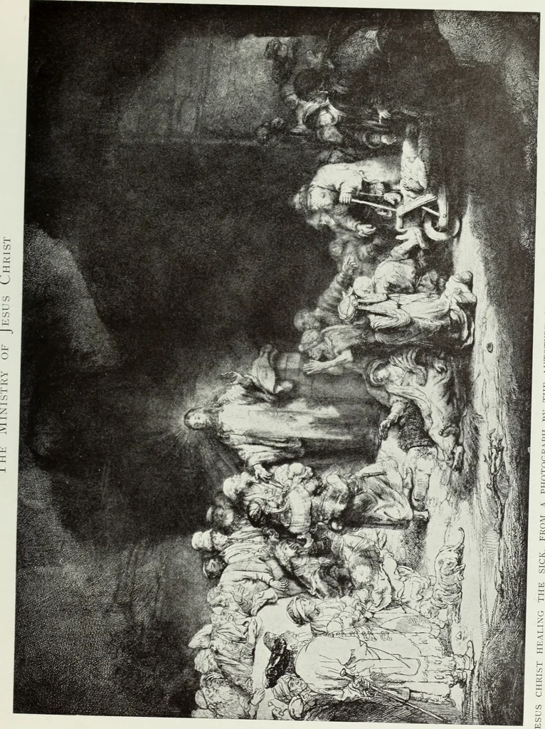 An illustration from The Gospels in art; the life of Christ, by great painters from Fra Angelico to Holman Hunt;, 1904, leaf 166