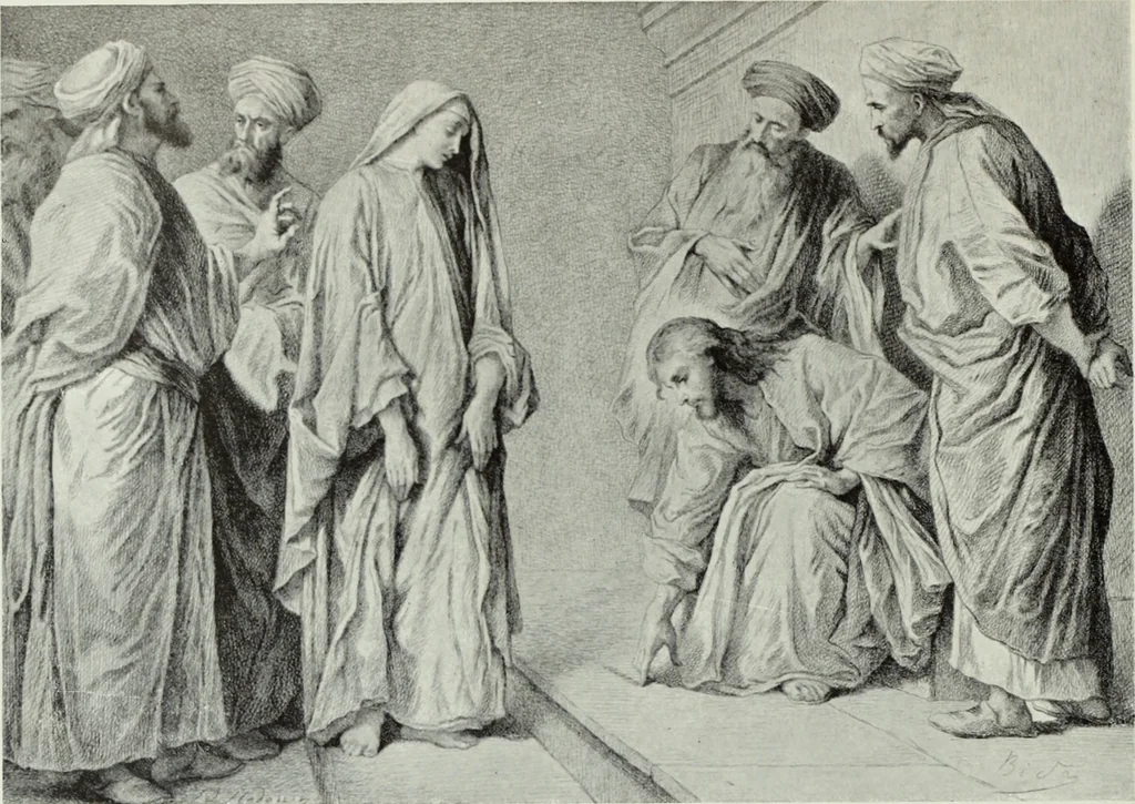 An illustration from The Gospels in art; the life of Christ, by great painters from Fra Angelico to Holman Hunt;, 1904, leaf 173