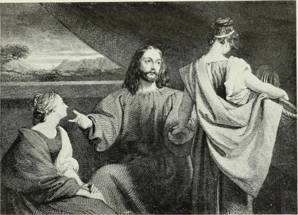 An illustration from The Gospels in art; the life of Christ, by great painters from Fra Angelico to Holman Hunt;, 1904, leaf 174