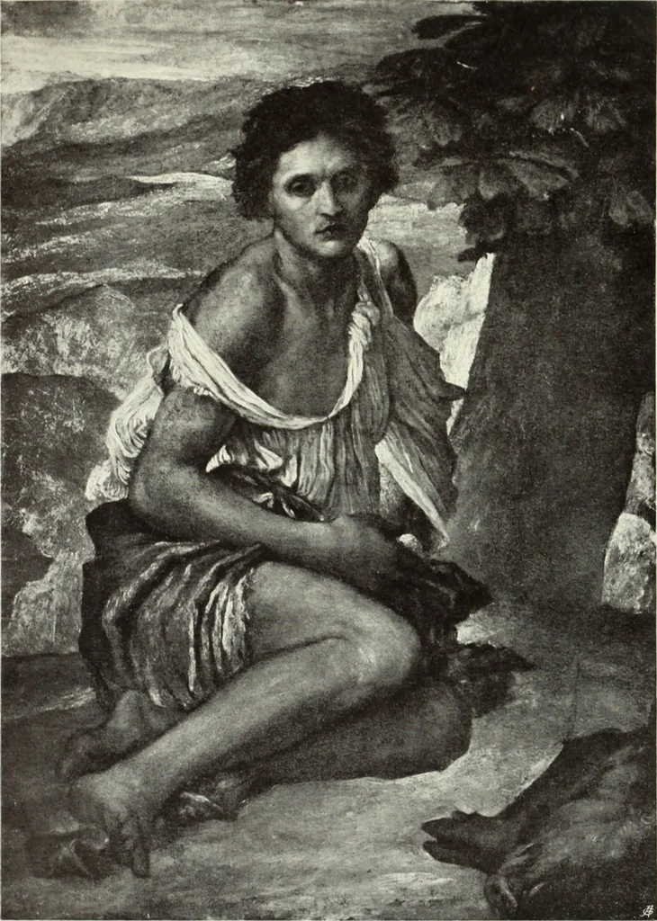 An illustration from The Gospels in art; the life of Christ, by great painters from Fra Angelico to Holman Hunt;, 1904, leaf 186