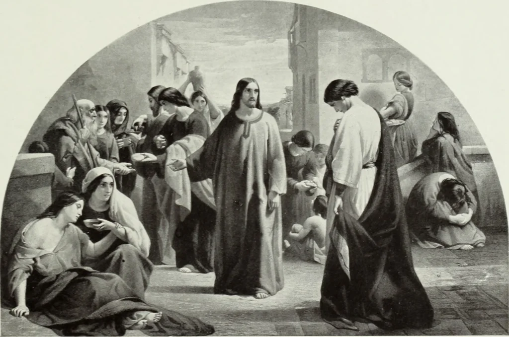 An illustration from The Gospels in art; the life of Christ, by great painters from Fra Angelico to Holman Hunt;, 1904, leaf 200