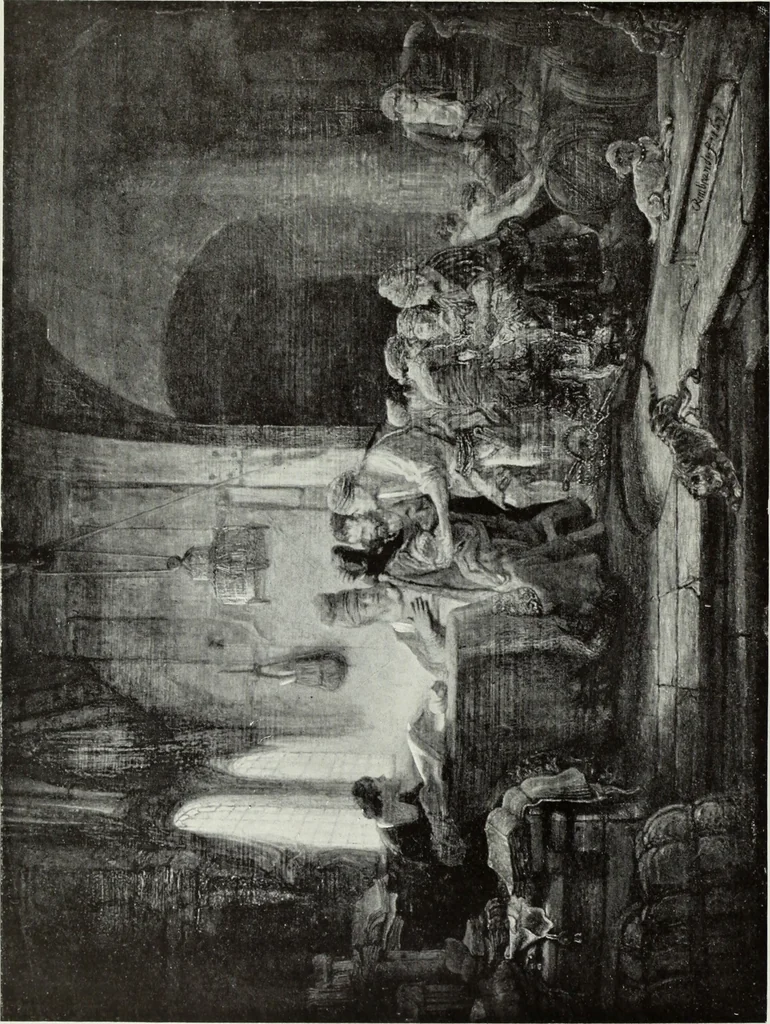 An illustration from The Gospels in art; the life of Christ, by great painters from Fra Angelico to Holman Hunt;, 1904, leaf 201