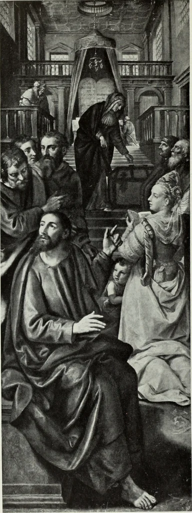An illustration from The Gospels in art; the life of Christ, by great painters from Fra Angelico to Holman Hunt;, 1904, leaf 207