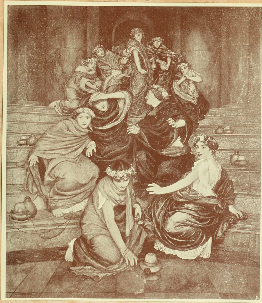 An illustration from The Gospels in art; the life of Christ, by great painters from Fra Angelico to Holman Hunt;, 1904, leaf 210