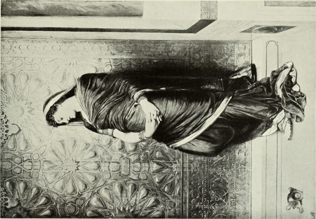 An illustration from The Gospels in art; the life of Christ, by great painters from Fra Angelico to Holman Hunt;, 1904, leaf 212