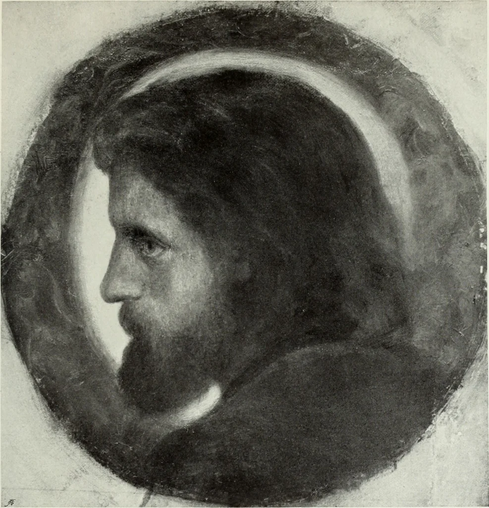 An illustration from The Gospels in art; the life of Christ, by great painters from Fra Angelico to Holman Hunt;, 1904, leaf 214