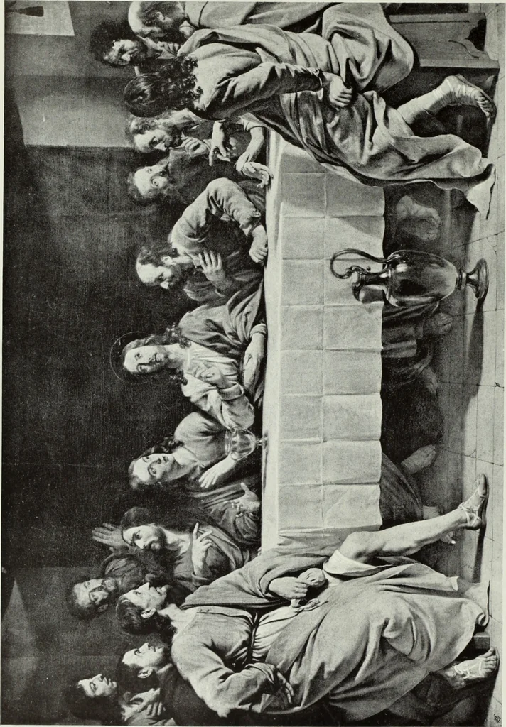 An illustration from The Gospels in art; the life of Christ, by great painters from Fra Angelico to Holman Hunt;, 1904, leaf 217