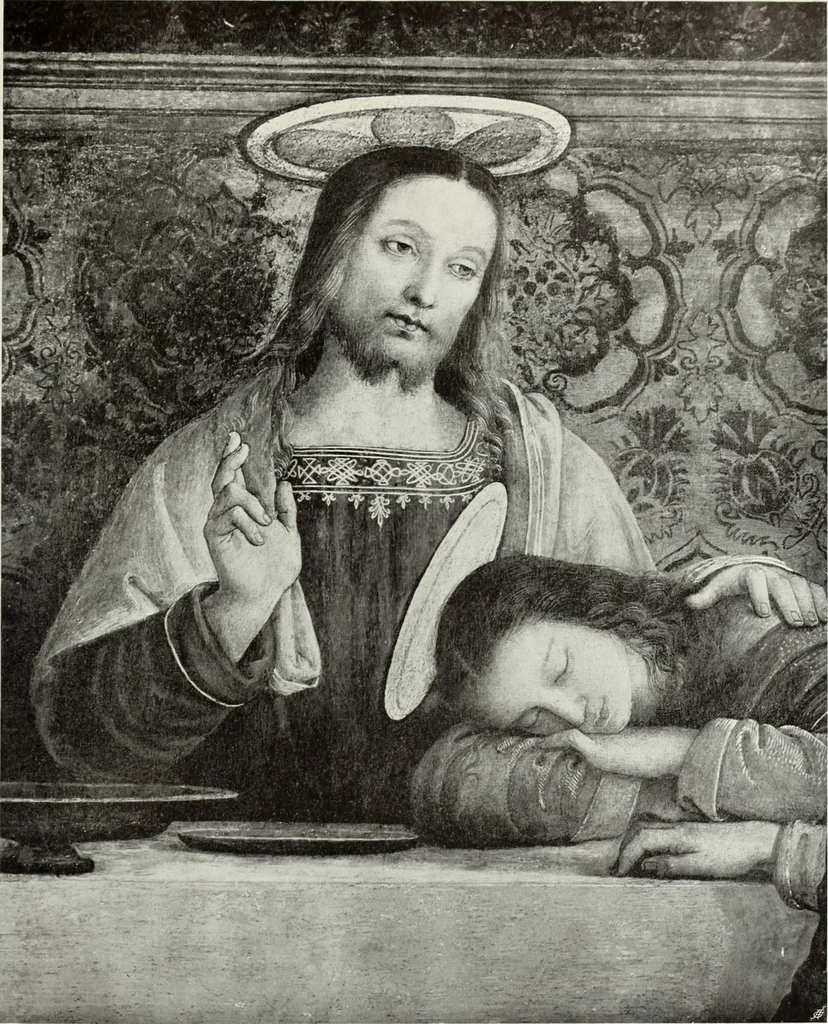 An illustration from The Gospels in art; the life of Christ, by great painters from Fra Angelico to Holman Hunt;, 1904, leaf 218