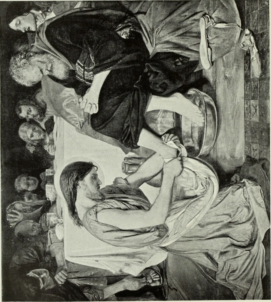 An illustration from The Gospels in art; the life of Christ, by great painters from Fra Angelico to Holman Hunt;, 1904, leaf 219