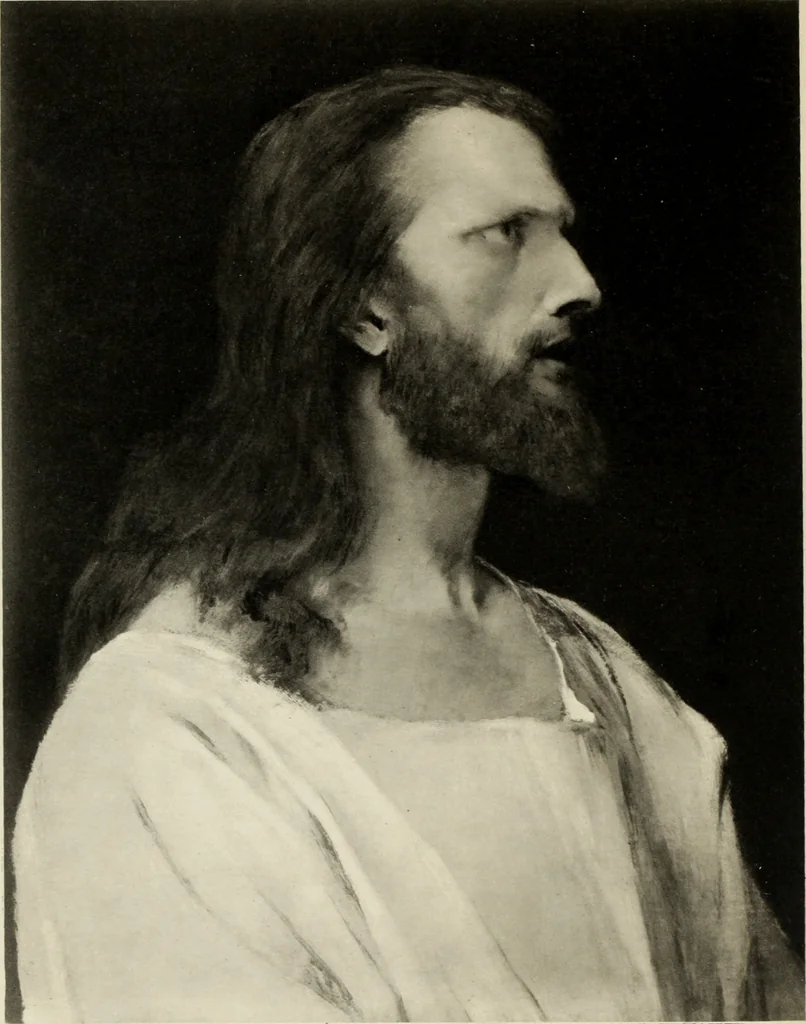 An illustration from The Gospels in art; the life of Christ, by great painters from Fra Angelico to Holman Hunt;, 1904, leaf 221
