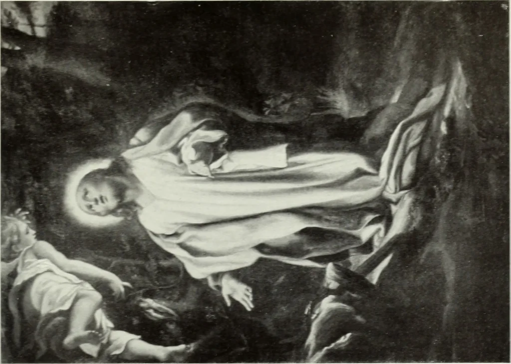 An illustration from The Gospels in art; the life of Christ, by great painters from Fra Angelico to Holman Hunt;, 1904, leaf 234