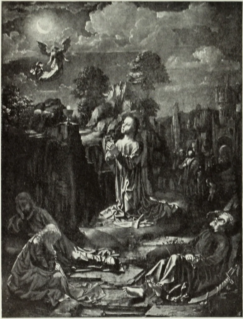 An illustration from The Gospels in art; the life of Christ, by great painters from Fra Angelico to Holman Hunt;, 1904, leaf 234
