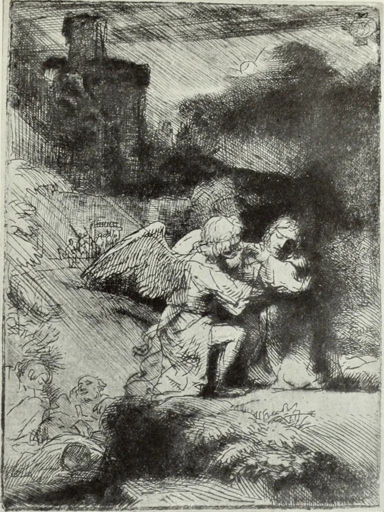 An illustration from The Gospels in art; the life of Christ, by great painters from Fra Angelico to Holman Hunt;, 1904, leaf 236