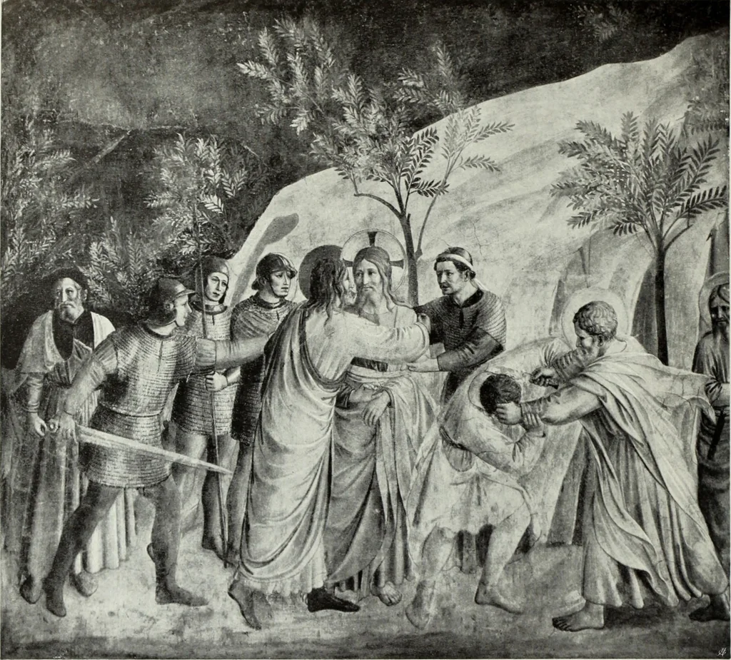 An illustration from The Gospels in art; the life of Christ, by great painters from Fra Angelico to Holman Hunt;, 1904, leaf 239