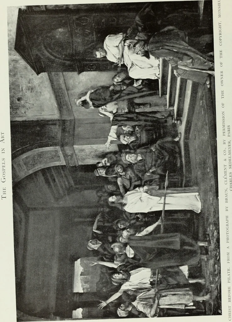 An illustration from The Gospels in art; the life of Christ, by great painters from Fra Angelico to Holman Hunt;, 1904, leaf 243