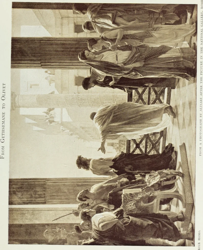 An illustration from The Gospels in art; the life of Christ, by great painters from Fra Angelico to Holman Hunt;, 1904, leaf 246